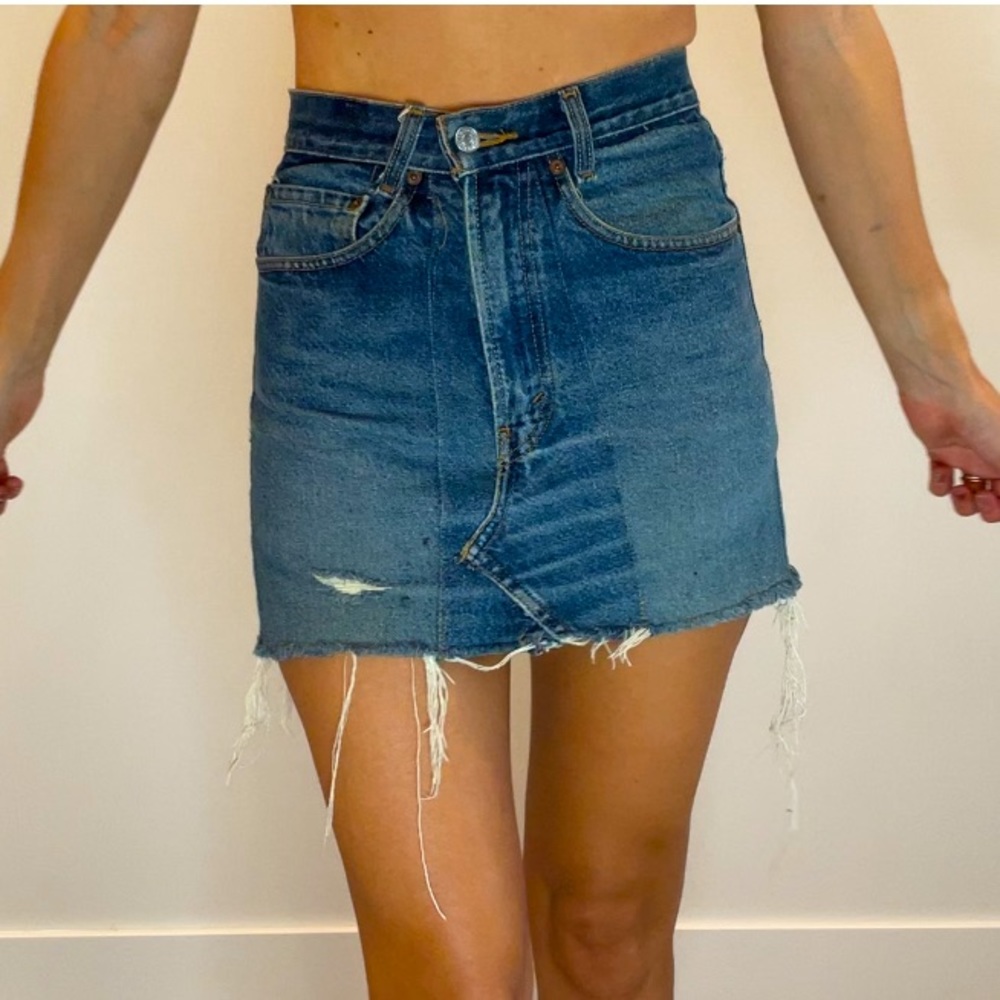 Vintage Levi’s denim skirt